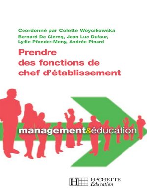 cover image of Prendre des fonctions de chef d'établissement